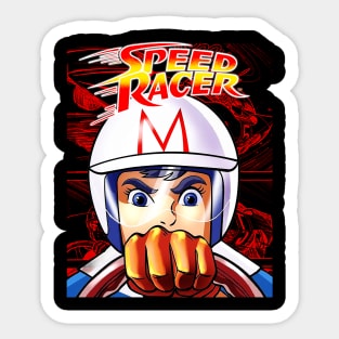 Vintage Go Speed Racer Sticker